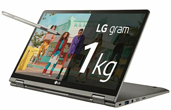 mejor pantalla táctil LG gram 14T90N-V-AA78B - Ordenador portátil convertible de 14" FullHD IPS (Intel Core i7-1065G7, 16GB RAM, 512GB SSD, Windows 10 Home+) Plata - Teclado QWERTY Español