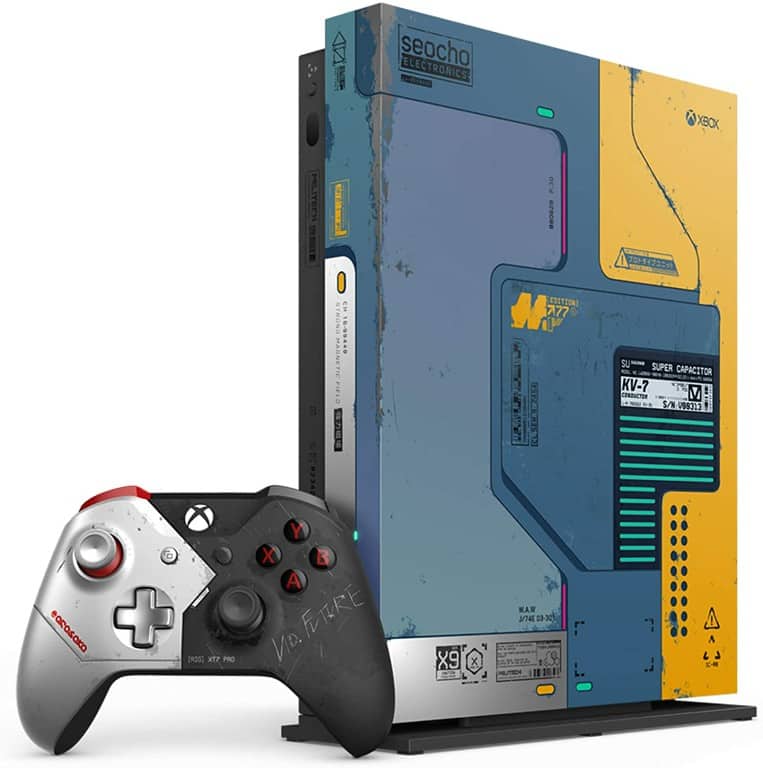 Xbox One - Pack Xbox One X Cyberpunk 2077 Edición limitada (1 TB)-min