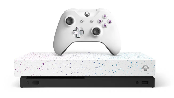 Xbox One X 1TB NBA 2K20 Special Edition Bundle White