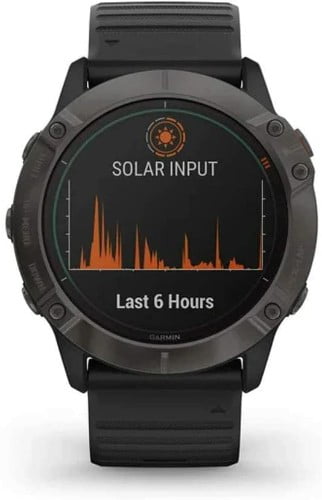 Garmin - Reloj GPS con Pulsómetro Fenix 6X Pro Solar Garmin