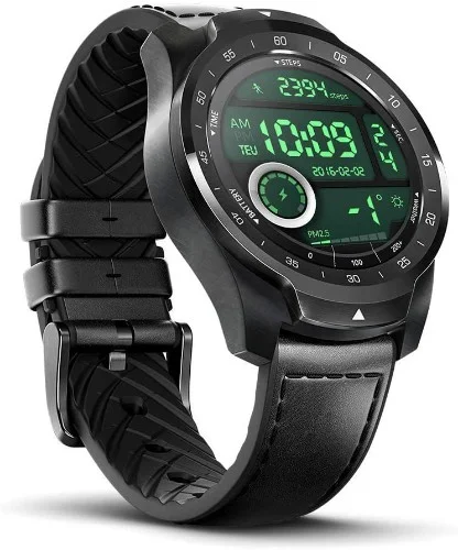 Ticwatch Pro 2020 - Smartwatch, 1GB RAM, Pantalla en Capas para Larga duración de la batería, NFC, 24H frecuencia cardíaca, GPS