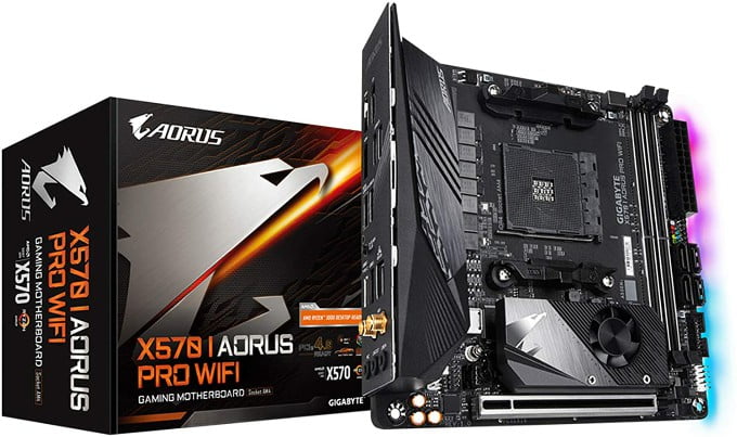 Gigabyte X570 I AORUS Pro WIFI Mejor placa base AMD compacta