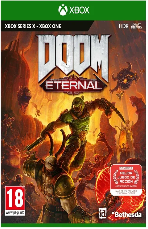 Mejores juegos de Xbox 2021, Doom Eternal.