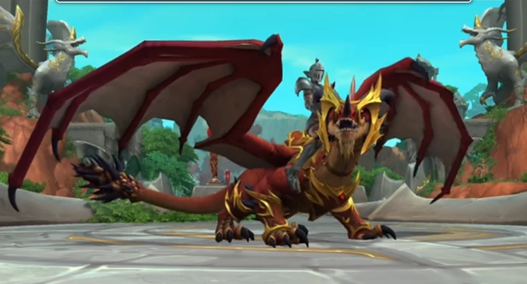 Monturas dragón en World of Warcraft: Dragonfligth.