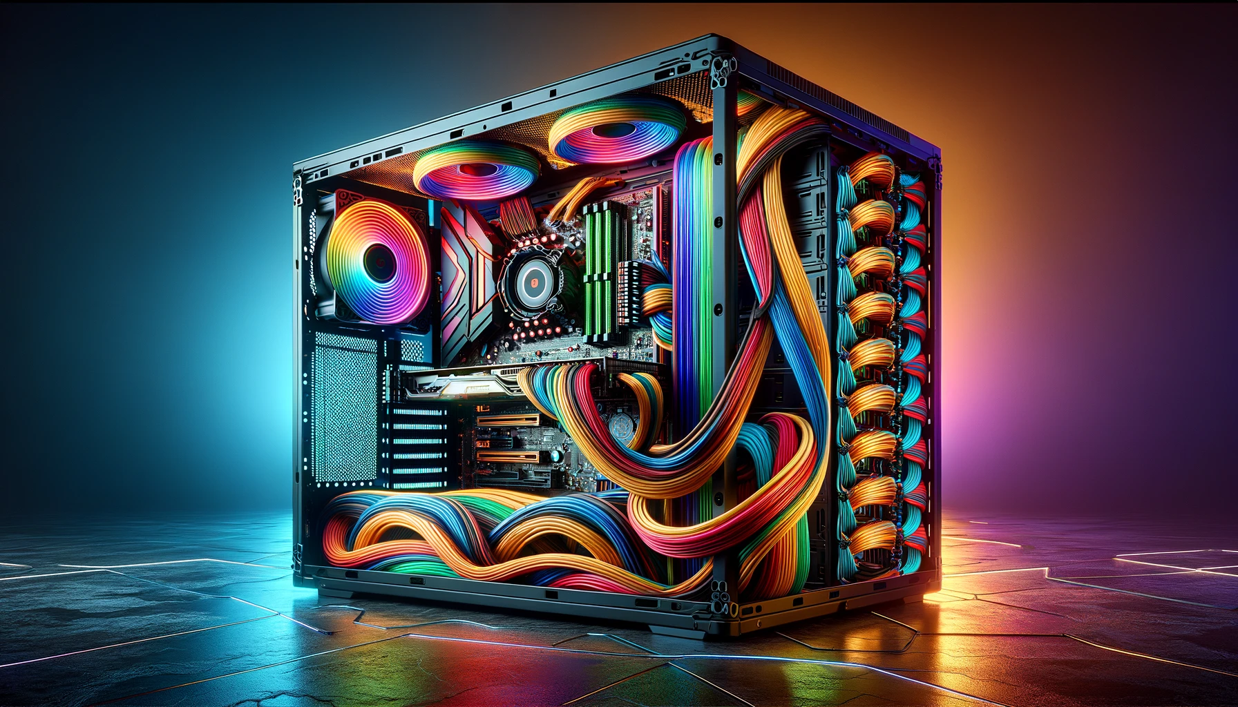 ¿Qué es el Sleeving? Estética de los cables internos de una computadora: ¿cómo funciona y para qué sirve? 1 ¿Que es el Sleeving4 Estetica de los cables internos de una computadora ¿como funciona y para que sirvee