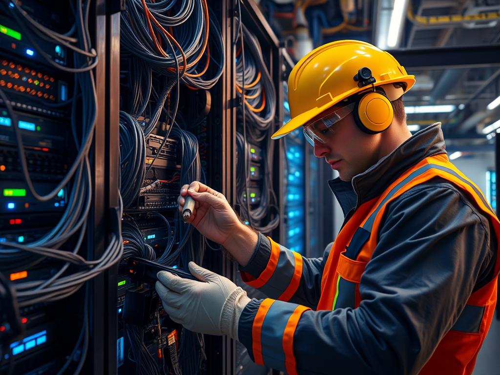 Mantenimiento de redes de fibra óptica Mantenimiento de redes de fibra óptica
